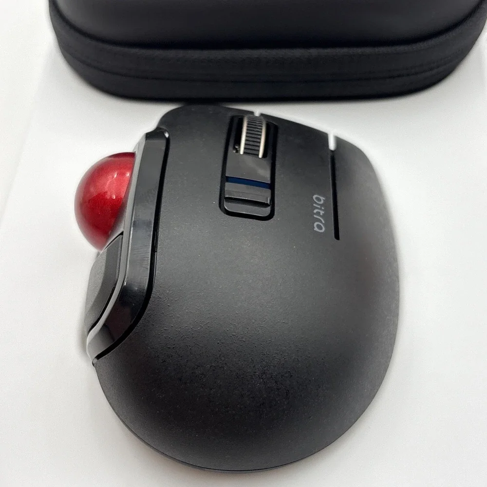 ELECOM Bitra Small Travel Trackball Mouse with Case Bluetooth small Size 5